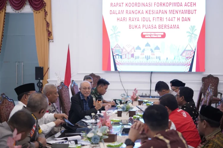 Jelang Idul Fitri, Wali Nanggroe Pimpin Rapat Forkopimda dan Ingatkan Nasib Pengungsi Aceh