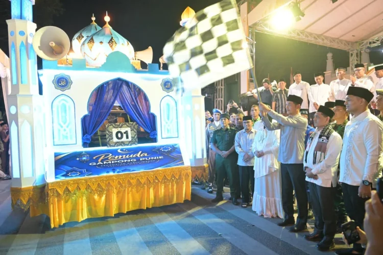 Pawai Takbir Idulfitri 1447 H di Masjid Raya Baiturrahman Disambut Ribuan Warga