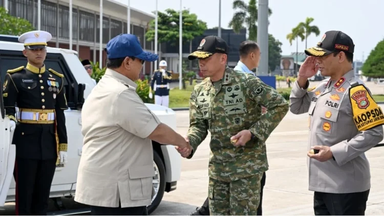 Presiden Prabowo Subianto dijadwalkan salat Idulfitri di Aceh Tamiang