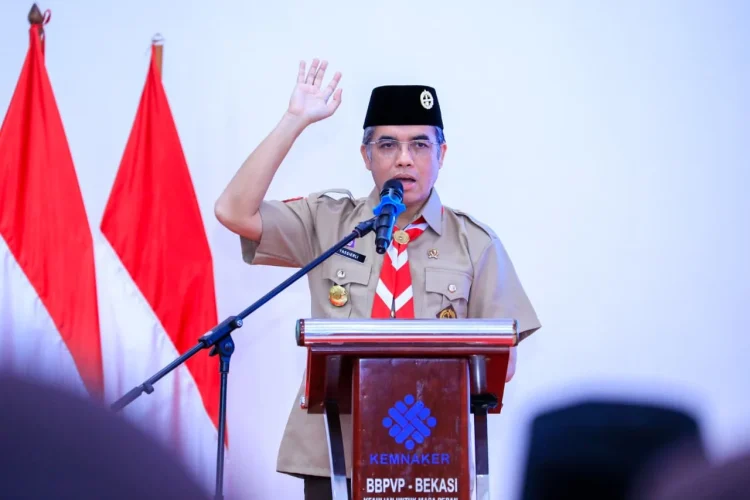 Sanlat yang Beda: Menaker Bekali Pramuka agar Siap Kerja di Era AI