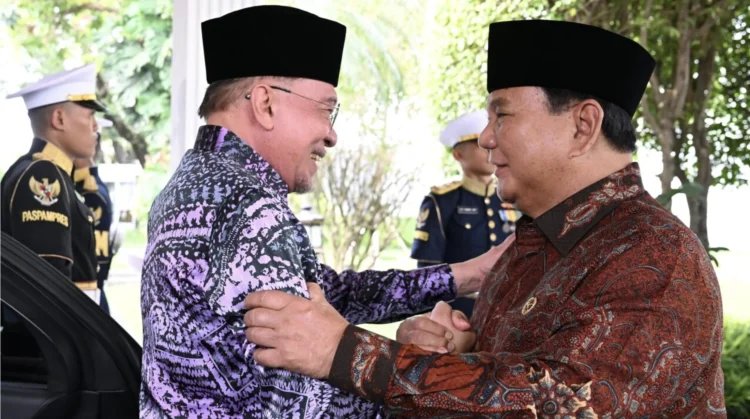Perdana Menteri (PM) Malaysia Anwar Ibrahim Kunjungi Presiden Prabowo di Istana Merdeka