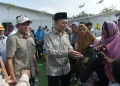 Fadli Zon Kunjungi Seniman, Anak Yatim dan Warga Huntara di Aceh Tamiang