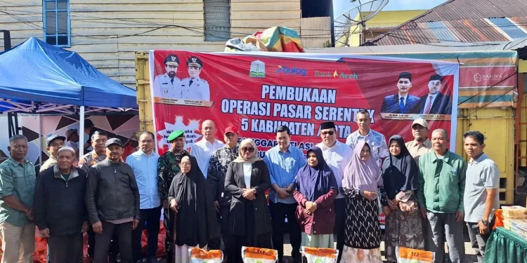 Jelang Idul Fitri, Pemerintah Aceh Gelar Operasi Pasar di 5 Daerah untuk Stabilkan Harga Sembako