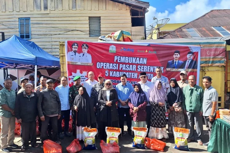 Jelang Idul Fitri, Pemerintah Aceh Gelar Operasi Pasar di 5 Daerah untuk Stabilkan Harga Sembako