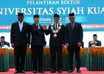 Prof Mirza Tabrani Resmi Dilantik Jadi Rektor Universitas Syiah Kuala