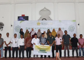 Rumah Amal Masjid Jamik USK Salurkan Rp 158,9 Juta Zakat untuk 227 Mustahik
