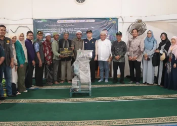 USK Bangun Meunasah dan Gelar Ramadhan Ceria untuk Penyintas Banjir di Pidie Jaya