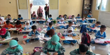 94 Anak TK/PAUD Ramaikan Lomba Mewarnai di MIN 29 Aceh Besar, Ajang Kreativitas Sejak Dini