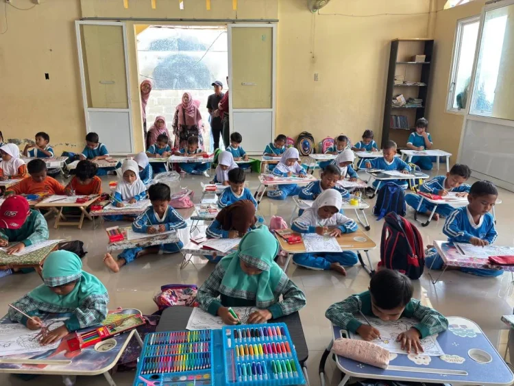 94 Anak TK/PAUD Ramaikan Lomba Mewarnai di MIN 29 Aceh Besar, Ajang Kreativitas Sejak Dini