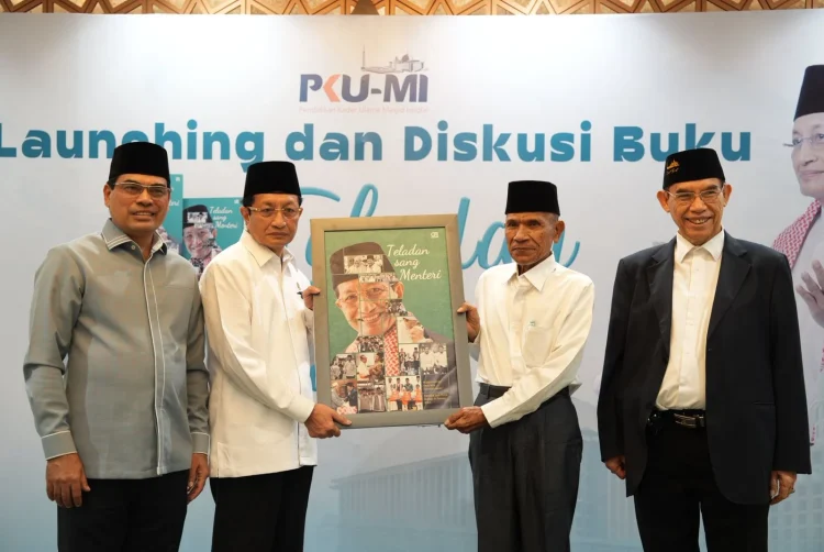 Akademisi UIN Ar-Raniry Luncurkan Buku Teladan Sang Menteri di Istiqlal, Angkat Sosok Nasaruddin Umar