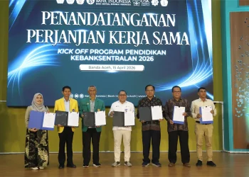USK Jadi Tuan Rumah Kick Off PPK 2026, BI Gandeng 6 Kampus di Aceh