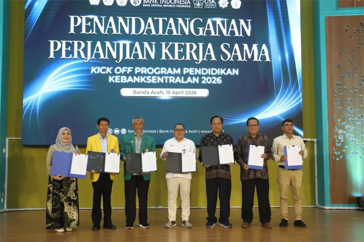 USK Jadi Tuan Rumah Kick Off PPK 2026, BI Gandeng 6 Kampus di Aceh