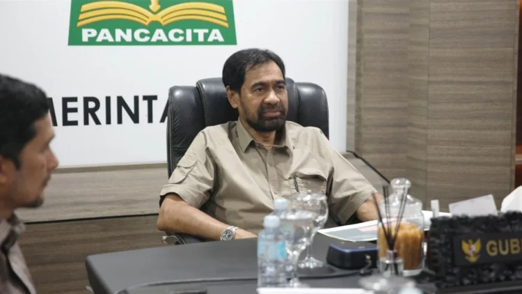 Mualem Pimpin Rapat Validasi Data JKA, Fokus Perbaiki Akses Layanan Kesehatan Aceh