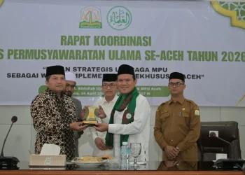 Wagub Aceh Buka Rakor MPU 2026, Tegaskan Peran Ulama Jaga Syariat dan Stabilitas Sosial