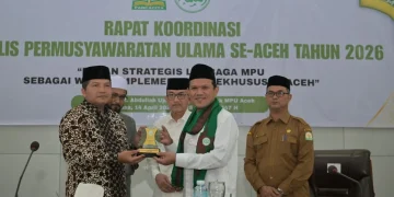 Wagub Aceh Buka Rakor MPU 2026, Tegaskan Peran Ulama Jaga Syariat dan Stabilitas Sosial