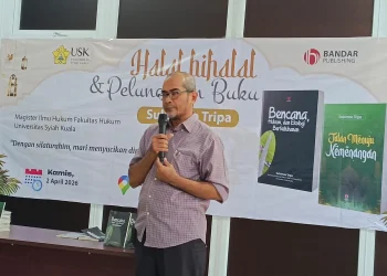 Milad ke-50, Sulaiman Tripa Rilis Dua Buku Baru di Fakultas Hukum USK