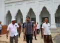 Mualem Bangun Masjid di Aceh Utara Tanpa Dana APBA, Progres Capai 80 Persen
