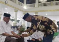 Imeum Mukim Tungkop Peusijuek 48 Calon Jamaah Haji