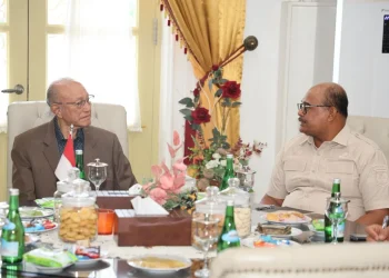 Terima Kaposwil Satgas PRR, Wali Nanggroe Minta Penanganan Pascabencana Aceh Dilakukan Menyeluruh