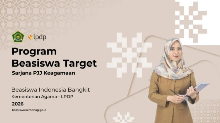 Beasiswa PJJ Dibuka hingga 31 Mei 2026, Guru Pesantren dan LPQ Bisa Kuliah Gratis