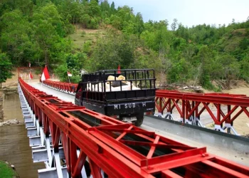 Jembatan Bailey di Aceh Tengah Kembali Hubungkan 5 Desa yang Sempat Terisolir