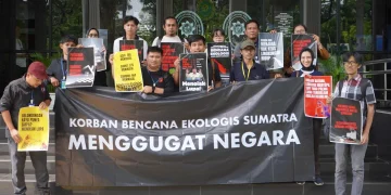 Korban Bencana Ekologis Sumatera Gugat Pemerintah ke PTUN Jakarta