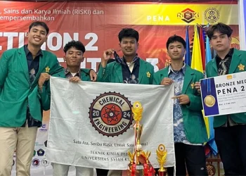 Mahasiswa USK Raih Medali Perunggu di Bali Lewat Inovasi Robust-Shield Berbasis Ampas Kopi