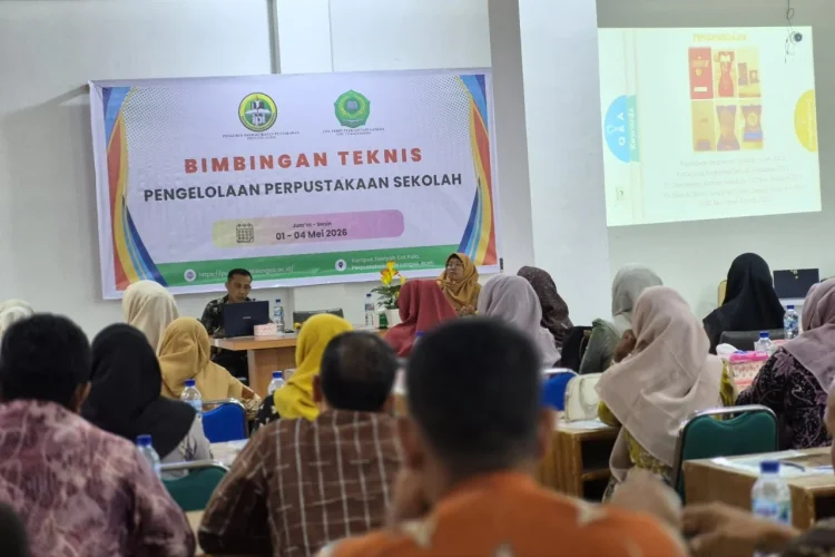 Pengelola Perpustakaan di Langsa Dilatih Otomasi Berbasis Inlislite