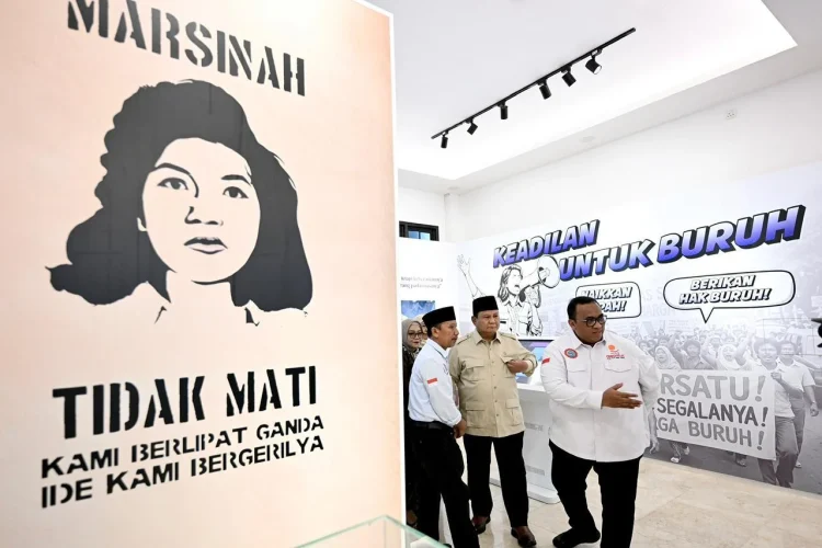 Prabowo Resmikan Museum Marsinah