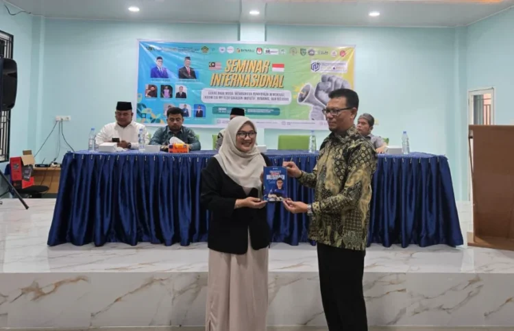 Wakil Ketua DPRK Banda Aceh Jadi Keynote Speaker Seminar Internasional di UIN Sumut