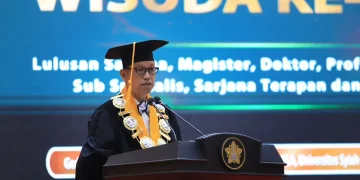 Pesan Haru Rektor USK di Wisuda ke-169: Ilmu untuk Membahagiakan Orangtua