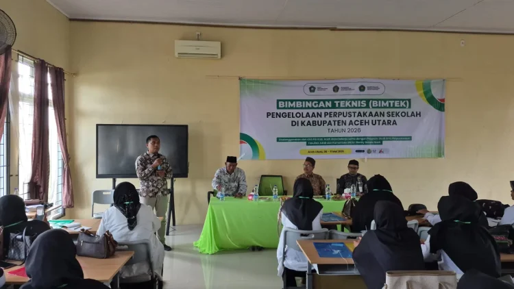 UIN Ar-Raniry Perkuat Kompetensi Pengelola Perpustakaan Sekolah di Aceh Utara