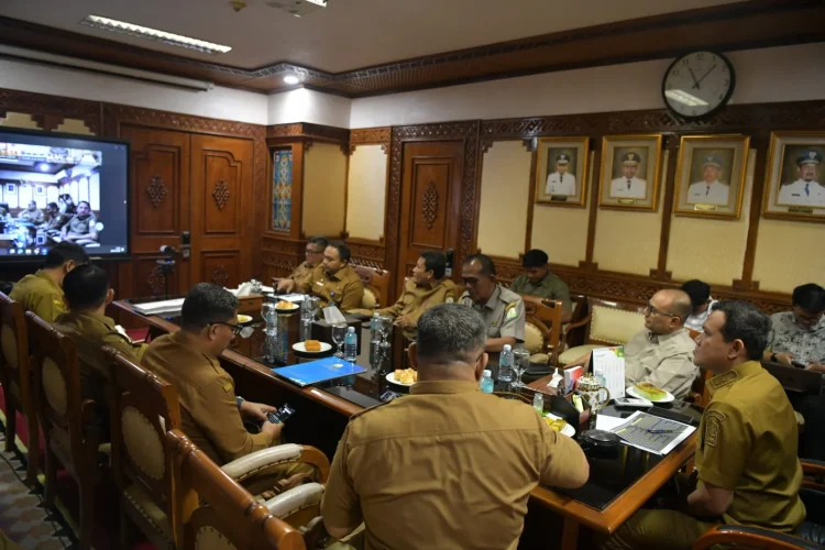 Wagub Aceh Pimpin Rakor Percepatan Pemulihan Pascabencana