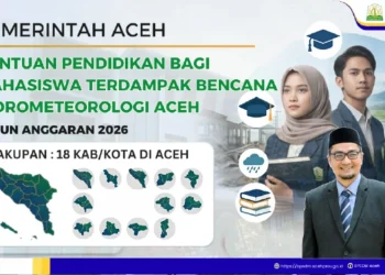 BPSDM Aceh Buka Bantuan Pendidikan bagi Mahasiswa Terdampak Bencana