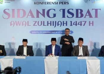 Hasil Sidang Isbat: 1 Dzulhijjah 1447 H Jatuh 18 Mei 2026, Iduladha Rabu 27 Mei