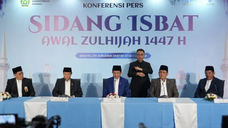 Hasil Sidang Isbat: 1 Dzulhijjah 1447 H Jatuh 18 Mei 2026, Iduladha Rabu 27 Mei