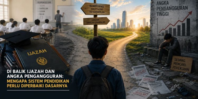 Di Balik Ijazah dan Angka Pengangguran: Mengapa Sistem Pendidikan Perlu Diperbaiki Dasarnya