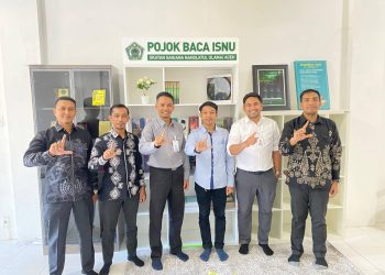 ISNU Aceh Terima 10 Pojok Baca dari BSI Maslahat untuk Sekolah Terdampak Bencana