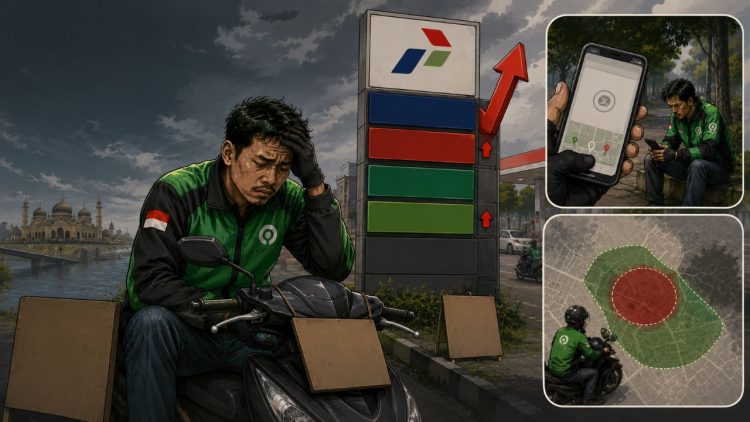 Pertamax Naik, Ojol Aceh Kian Terjepit di Tengah Sepinya Orderan