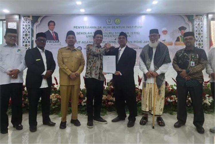 STIS Ummul Ayman Resmi Berubah Jadi IAI, Tonggak Baru Pendidikan Tinggi Islam di Aceh