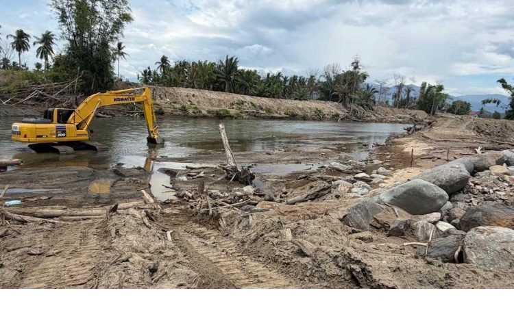 Satgas PRR Dorong Kerja Sama Pihak Ketiga untuk Percepat Normalisasi Sungai di Aceh
