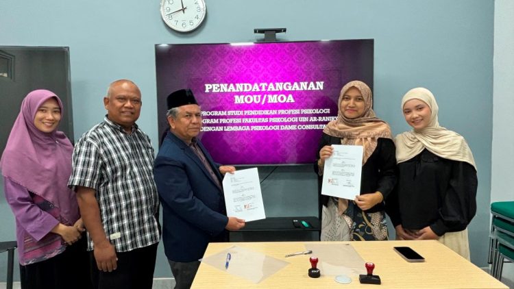 UIN Ar-Raniry Gandeng DaMe Consultant Perkuat Pendidikan Profesi Psikologi di Aceh