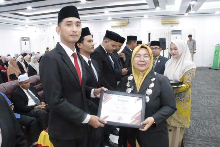 UIN Ar-Raniry Yudisium 147 Mahasiswa Pascasarjana, Enam Raih Double Degree Internasional