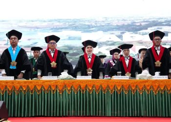 USK Kukuhkan Lima Profesor Baru, dari Sulaiman hingga Teuku Muttaqin Mansur