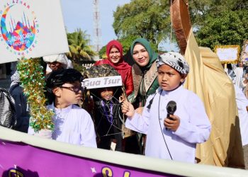 Unta Kreasi Siswa Jadi Bintang Pawai 1 Muharram 1448 H di Banda Aceh