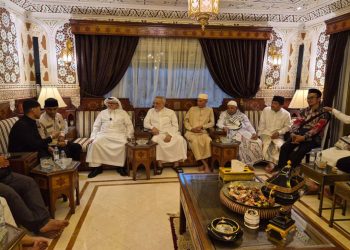 Wabup Abdya Silaturahmi dengan Nazhir Wakaf Habib Bugak Al-Asyi di Jeddah
