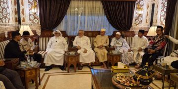 Wabup Abdya Silaturahmi dengan Nazhir Wakaf Habib Bugak Al-Asyi di Jeddah