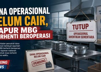 Dana Belum Cair, Puluhan Dapur MBG di Banda Aceh dan Aceh Besar Berhenti Beroperasi
