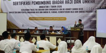 FDK UIN Ar-Raniry Gelar Sertifikasi Pembimbing Ibadah Haji dan Umrah