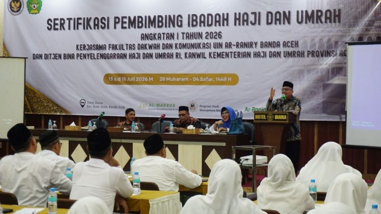 FDK UIN Ar-Raniry Gelar Sertifikasi Pembimbing Ibadah Haji dan Umrah